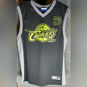 Lebron James Cavaliers #23 Jersey. Size medium child. Color black and neon.